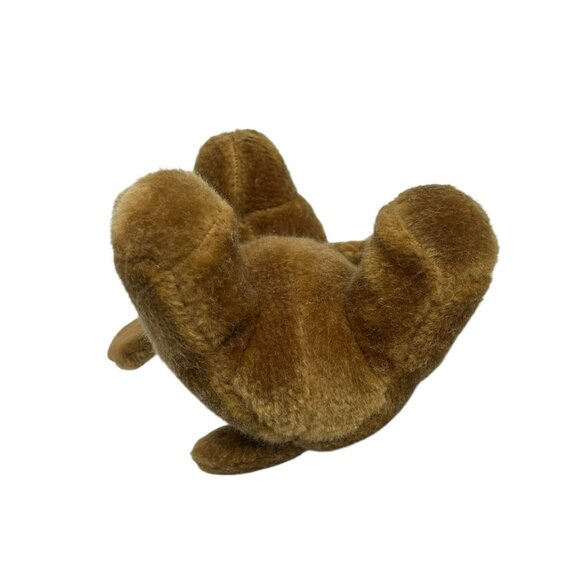 Brown Plush Dog Stuffed Animal Toy With Floppy Ears 9 Inches Tall Soft & Cuddly - Picture 5 of 5